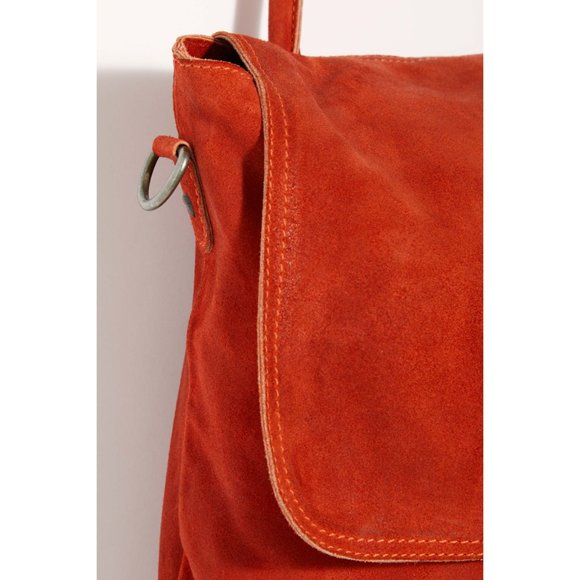 NWT Free People Paris Convertible Backpack / Crimson - Picture 5 of 5